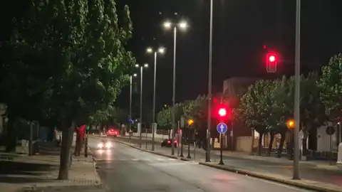 La avenida del Mediterráneo de Elda renueva su iluminación con 50 lámparas LED La avenida del Mediterráneo de Elda renueva su iluminación con 50 lámparas LED