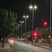 La avenida del Mediterráneo de Elda renueva su iluminación con 50 lámparas LED La avenida del Mediterráneo de Elda renueva su iluminación con 50 lámparas LED