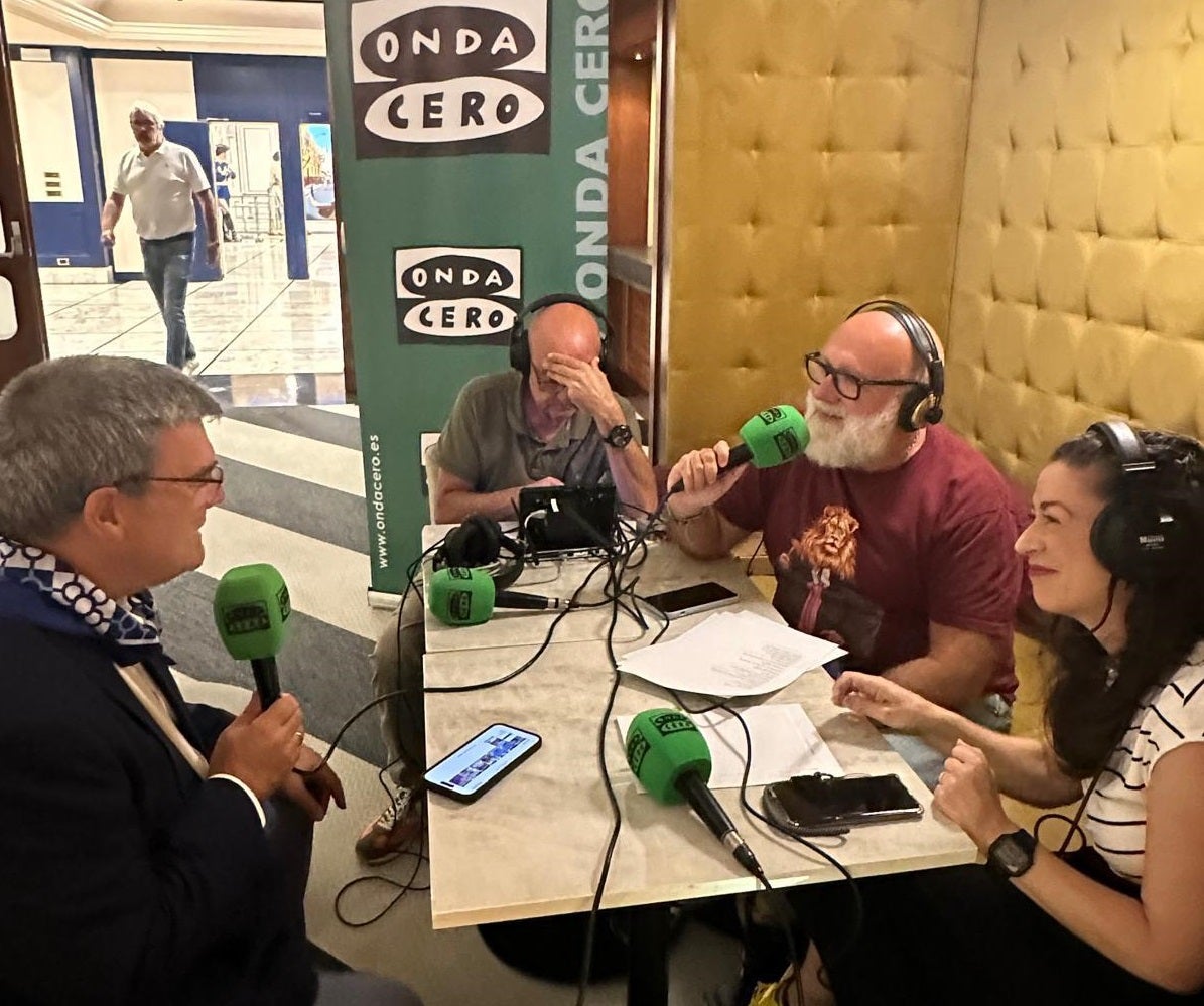 El alcalde de Bilbao, Juan Mari Aburto, ha valorado en Onda Cero el transcurrir de las fiestas. El alcalde de Bilbao, Juan Mari Aburto, ha valorado en Onda Cero el transcurrir de las fiestas.