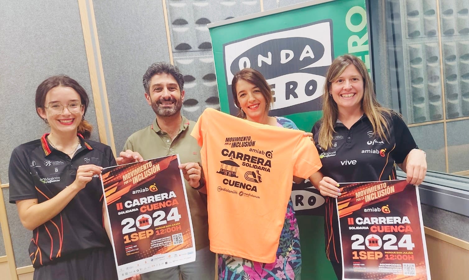 Movimiento por la inclusión: II carrera solidaria Amiab Cuenca el 1 de septiembre Movimiento por la inclusión: II carrera solidaria Amiab Cuenca el 1 de septiembre