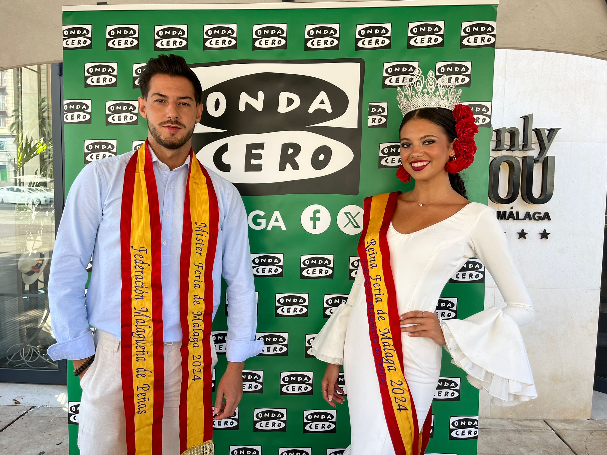 Pedro Calle y Alejandra Mérida son los reyes de la Feria de Málaga Pedro Calle y Alejandra Mérida son los reyes de la Feria de Málaga