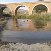 Casas y vías anegadas por las lluvias torrenciales en Gobernador y Trevélez