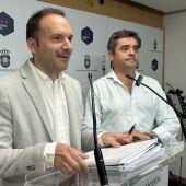 Guillermo Arroyo durante la rueda de prensa