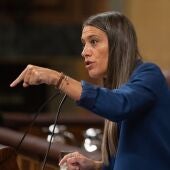 La portavoz de Junts en el Congreso de los Diputados, Miriam Nogueras