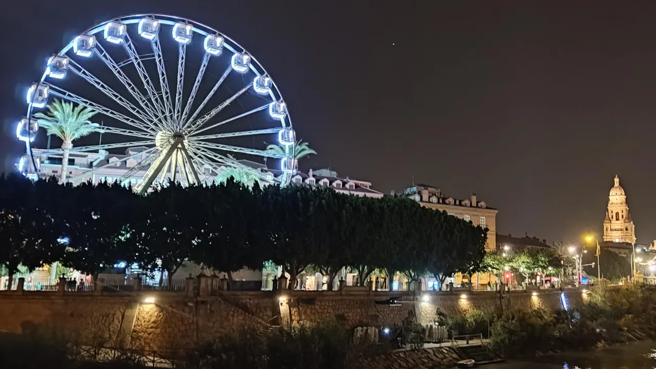 La Gran Noria Panorámica regresa para la Feria de Murcia