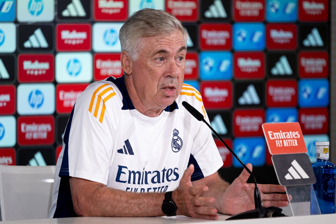 Ancelotti: "Cuando el problema es claro, la solución también" Ancelotti: "Cuando el problema es claro, la solución también"