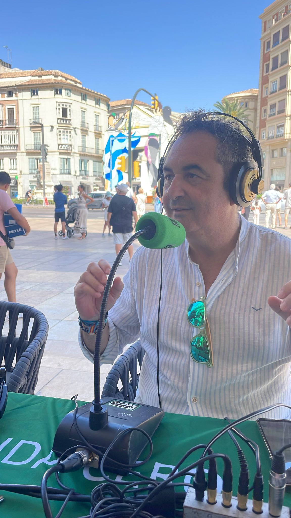Francisco Cantos: ''La feria del Casco Histórico está siendo más tranquila'' Francisco Cantos: ''La feria del Casco Histórico está siendo más tranquila''