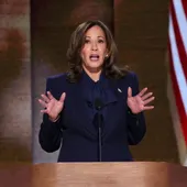 La candidata presidencial demócrata, Kamala Harris. La candidata presidencial demócrata, Kamala Harris.