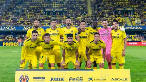Primer once de la temporada del Villarreal CF Primer once de la temporada del Villarreal CF