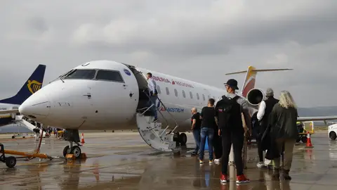 Imagen de un avión de la compañía Air Nostrum Imagen de un avión de la compañía Air Nostrum