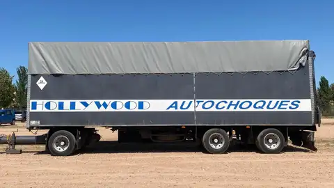 Remolque con autochoques Remolque con autochoques