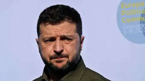 El presidente de ucrania, Volodímir Zelenski. El presidente de ucrania, Volodímir Zelenski.