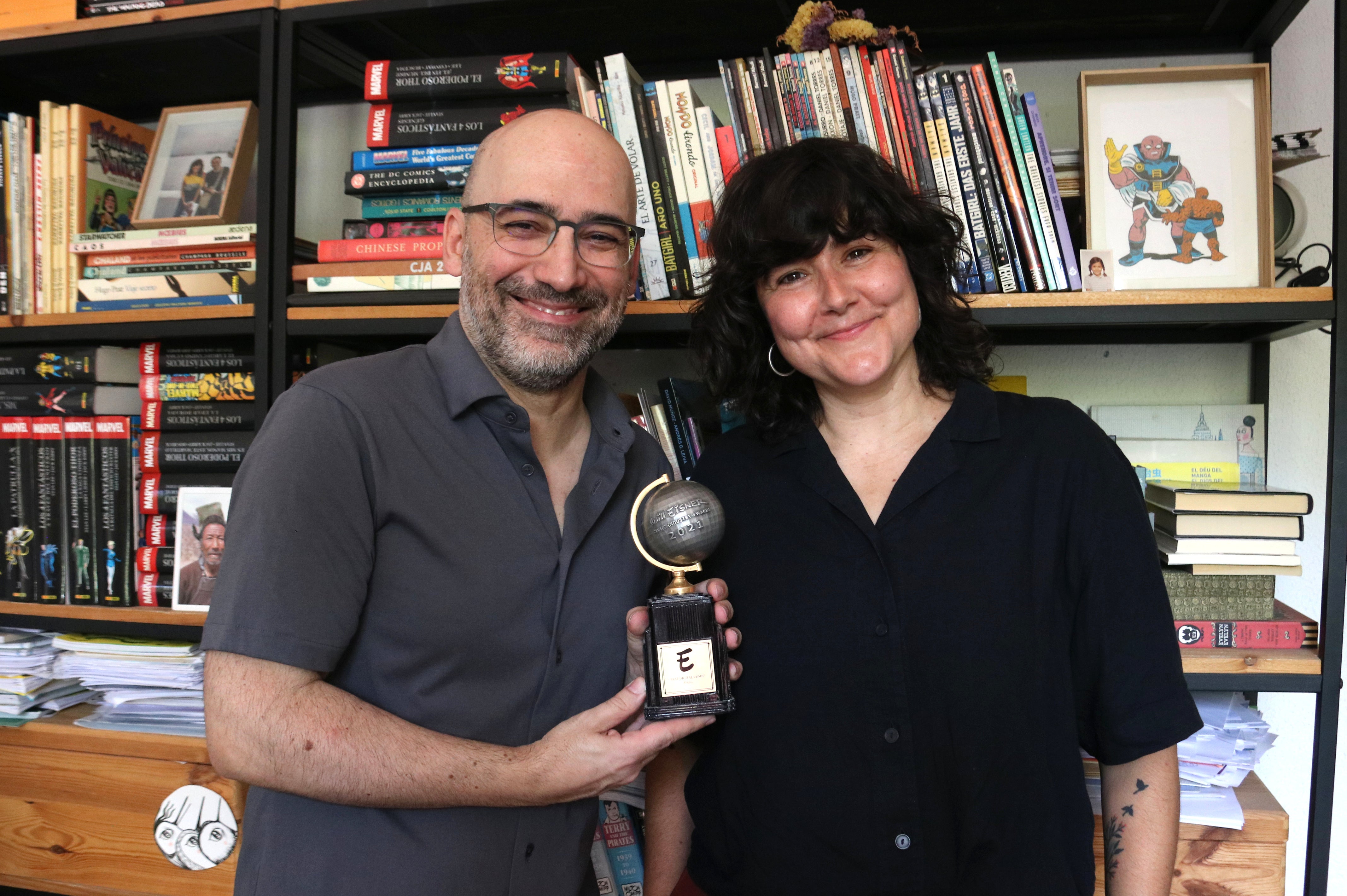 Marcos Martín i Muntsa Vicente guanyen l'Eisner amb el seu còmic 'Friday' Marcos Martín i Muntsa Vicente guanyen l'Eisner amb el seu còmic 'Friday'