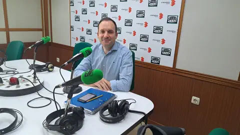 Guillermo Arroyo durante la entrevista en Onda Cero Ciudad Real Guillermo Arroyo durante la entrevista en Onda Cero Ciudad Real