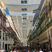 Calle larios post-feria Calle larios post-feria