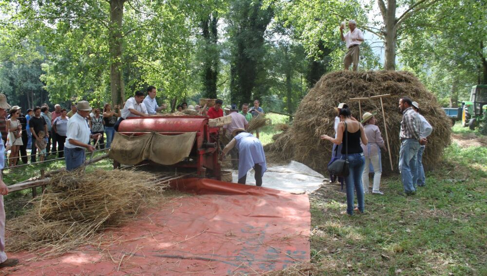 Cerca de una treintena de personas participarán en la Fiesta de la Malla de San Tirso de Abres.