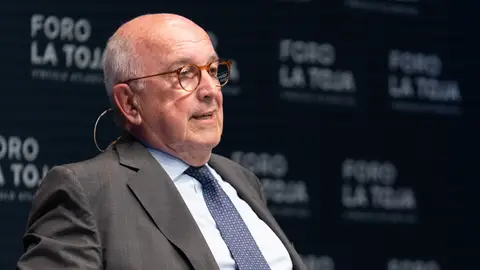 El ex político, Joaquín Almunia durante su intervención en el Foro, a 12 de mayo de 2024, en Sevilla, Andalucía (España).Francisco J. Olmo / Europa Press El ex político, Joaquín Almunia durante su intervención en el Foro, a 12 de mayo de 2024, en Sevilla, Andalucía (España).Francisco J. Olmo / Europa Press