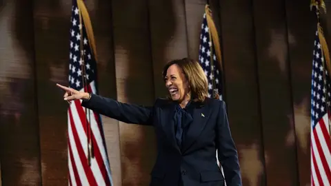 La vicepresidenta Kamala Harris y candidata demócrata a la presidencia de Estados Unidos, Kamala Harris La vicepresidenta Kamala Harris y candidata demócrata a la presidencia de Estados Unidos, Kamala Harris