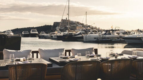 El restaurante IT Ibiza, en la exclusiva Marina Botafoch.