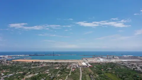 Vista aérea del Puerto de Castellón Vista aérea del Puerto de Castellón