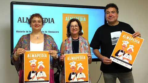 Imagen de la presentación del proyecto Almapedia ante los medios Imagen de la presentación del proyecto Almapedia ante los medios