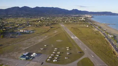 Imagen de archivo del Aeroclub de Castellón Imagen de archivo del Aeroclub de Castellón