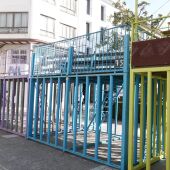 Burriana se prepara para Les Festes de la Misericòrdia con el montaje de cadafales