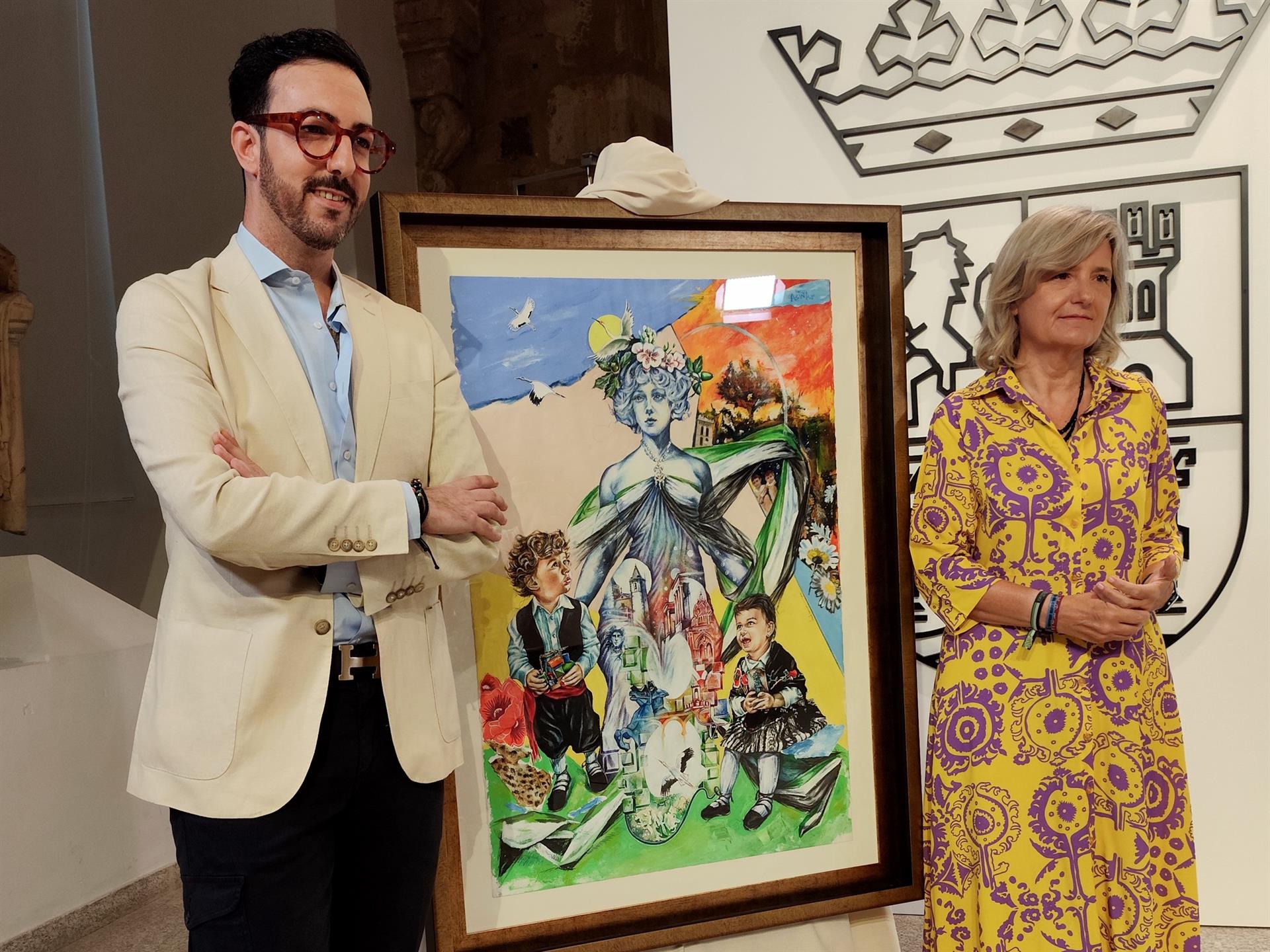 La figura femenina de la diosa Ceres ilustrará el Día de Extremadura bajo el lema 'La tierra madre' La figura femenina de la diosa Ceres ilustrará el Día de Extremadura bajo el lema 'La tierra madre'