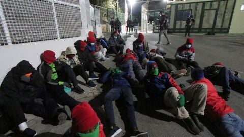 Imagen de archivo de migrantes subsaharianos en el Centro de Estancia Temporal (CETI) de Ceuta.