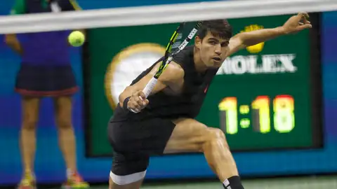 Carlos Alcaraz en el Abierto de EEUU Carlos Alcaraz en el Abierto de EEUU