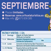 Turismo Orihuela invita a recorrer su patrimonio con rutas dedicadas a la Virgen de Monserrate 