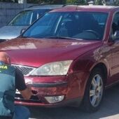 O vehículo do conductor fugado en Verea foi localizado en Xinzo de Limia