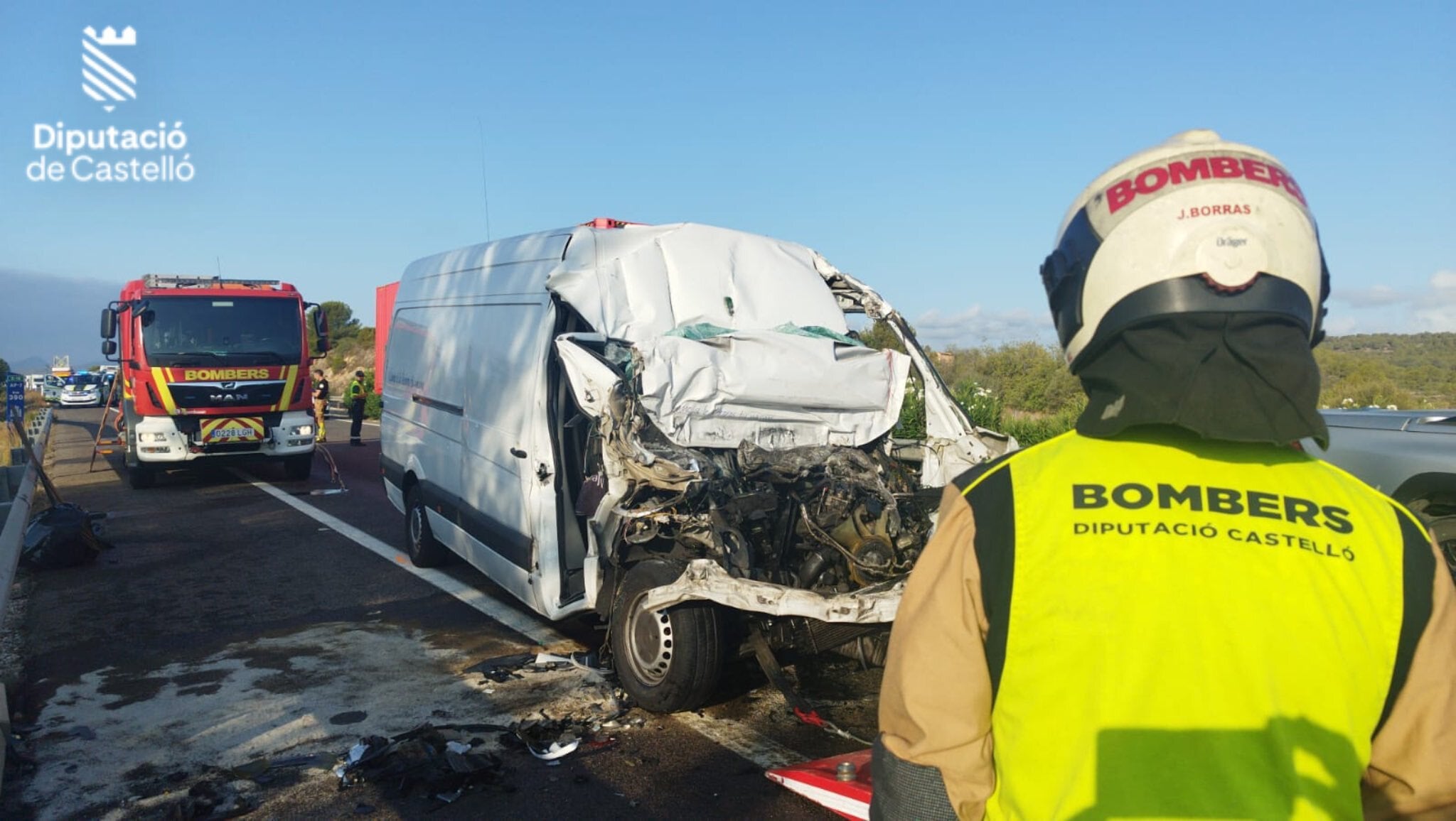 Un fallecido en un accidente de tráfico en la AP-7 en Torreblanca Un fallecido en un accidente de tráfico en la AP-7 en Torreblanca