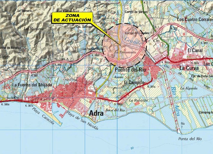 El Gobierno licita las obras de prevención y adecuación del cauce del río Adra El Gobierno licita las obras de prevención y adecuación del cauce del río Adra