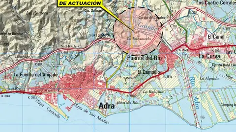 Imagen de la zona de actuación Imagen de la zona de actuación