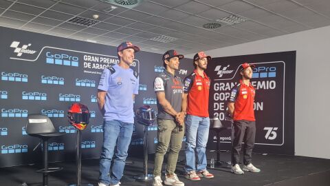 Rueda de prensa previa a la temporada de MotoGP.