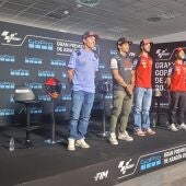 Rueda de prensa previa a la temporada de MotoGP.