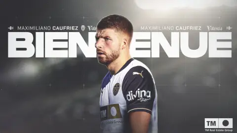 Oficial: Maximiliano Caufriez nuevo jugador del Valencia Oficial: Maximiliano Caufriez nuevo jugador del Valencia