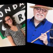 Sara González, pedagoga y escritora y Moncho Borrajo.