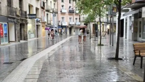El Pirineo oscense será la zona que más notará los efectos de la DANA El Pirineo oscense será la zona que más notará los efectos de la DANA