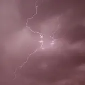 Tormenta eléctrica en Granada vista desde Ogíjares Tormenta eléctrica en Granada vista desde Ogíjares