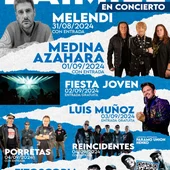 Cartel de conciertos en la Feria de Daimiel Cartel de conciertos en la Feria de Daimiel