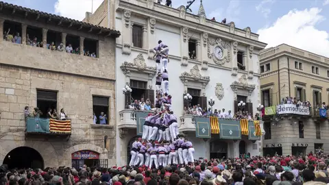 Imagen de la diada castellera de Sant Fèlix en Vilafranca del Penedès (Barcelona). Imagen de la diada castellera de Sant Fèlix en Vilafranca del Penedès (Barcelona).