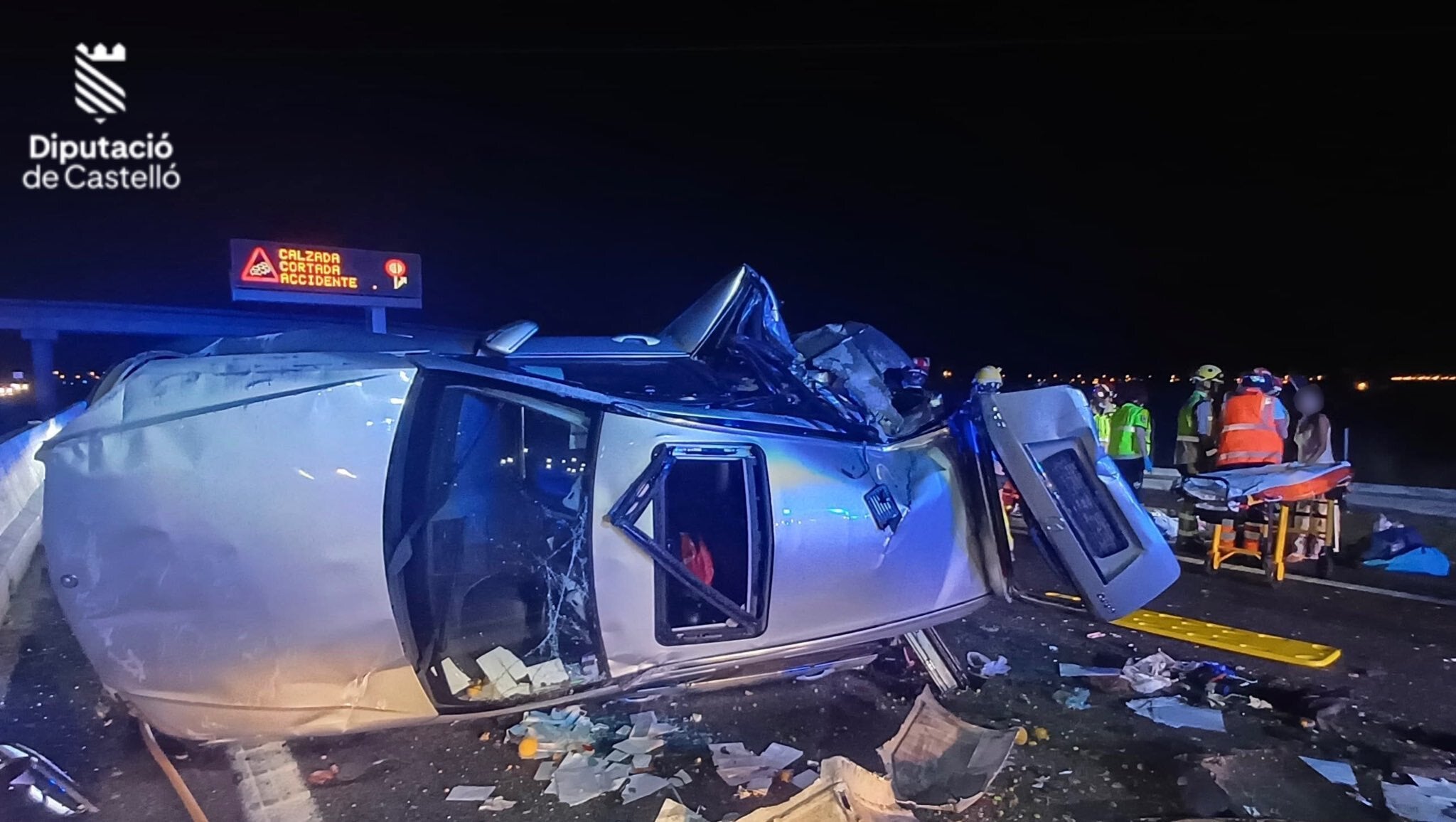 Un menor fallecido y hasta catorce personas heridas en un accidente de tráfico en Moncofa Un menor fallecido y hasta catorce personas heridas en un accidente de tráfico en Moncofa