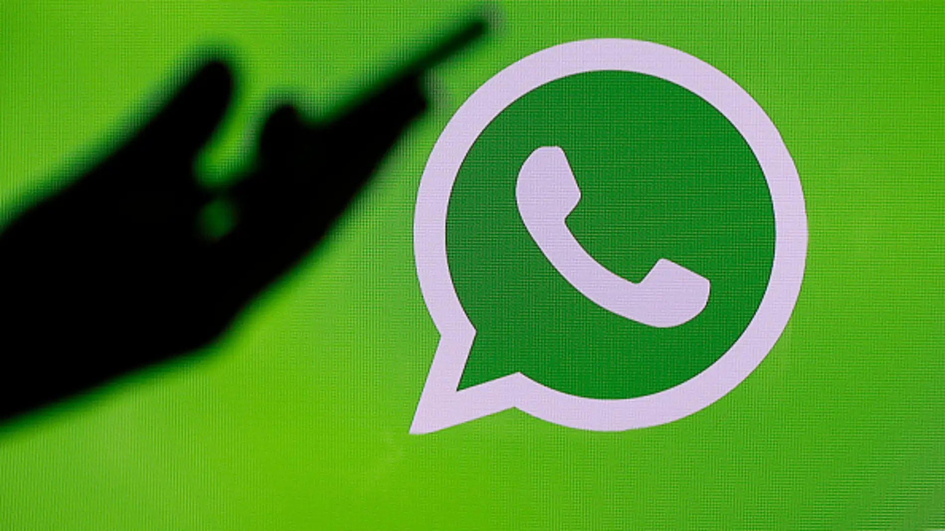 El logotipo de la aplicación de redes sociales WhatsApp. El logotipo de la aplicación de redes sociales WhatsApp.