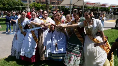 Reina y damas de las fiestas de Vila-real Reina y damas de las fiestas de Vila-real