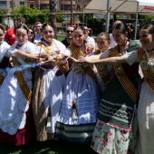 Reina y damas de las fiestas de Vila-real 