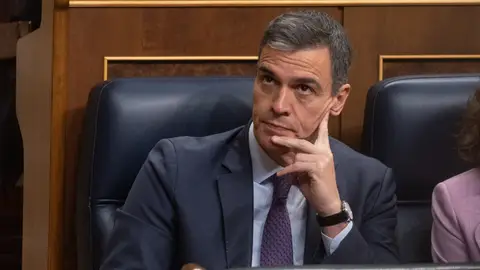 Pedro Sánchez, en un debate en el Congreso de los Diputados. Pedro Sánchez, en un debate en el Congreso de los Diputados.