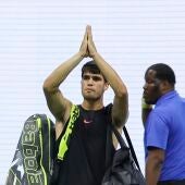 Carlos Alcaraz se despide del Abierto de EEUU