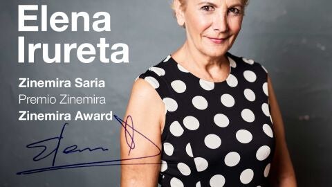 La actriz Elena Irureta recibirá el Premio Zinemira 